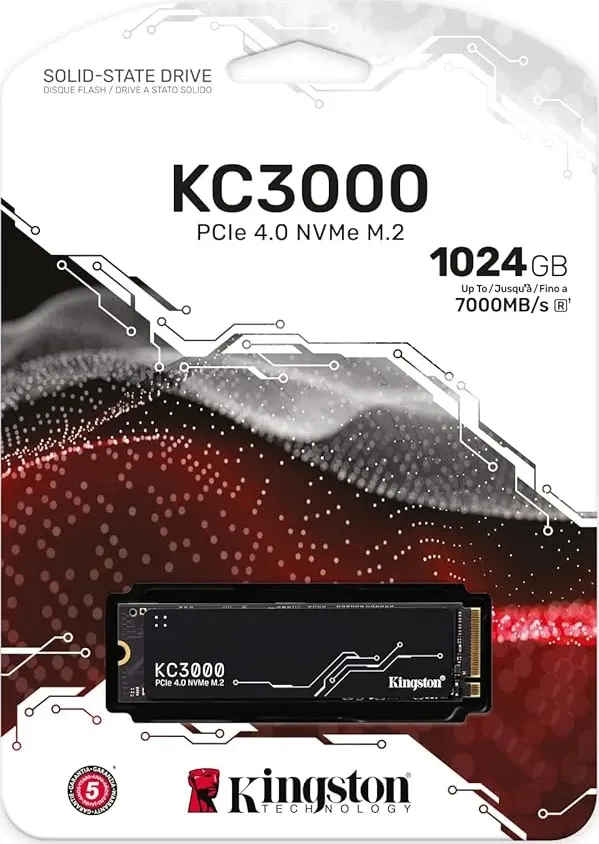 Kingston KC3000 1 TB Internal Solid State Drive