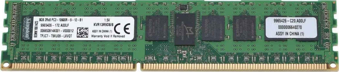 Kingston Value RAM KVR13R9D8/8 8 GB DDR3-1333 Desktop RAM