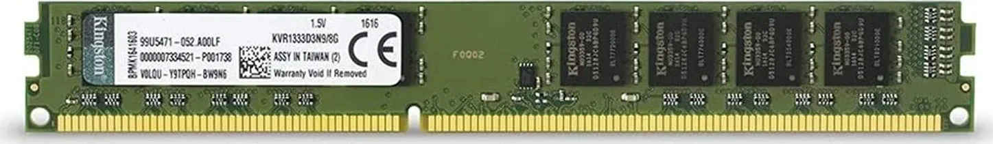 Kingston ValueRAM KVR1333D3N9/8G 8 GB DDR3-1333 Desktop RAM
