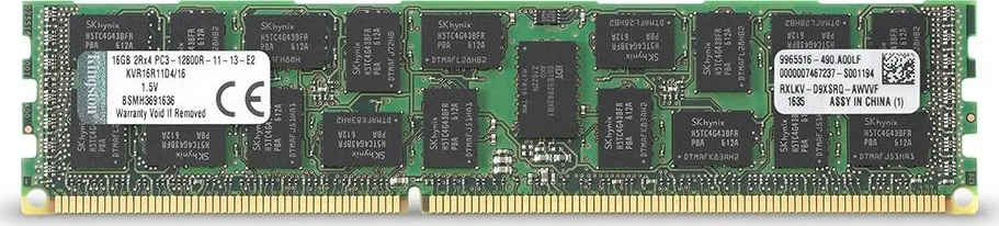 Kingston ValueRAM KVR16R11D4/16 16 GB DDR3-1600 Server RAM