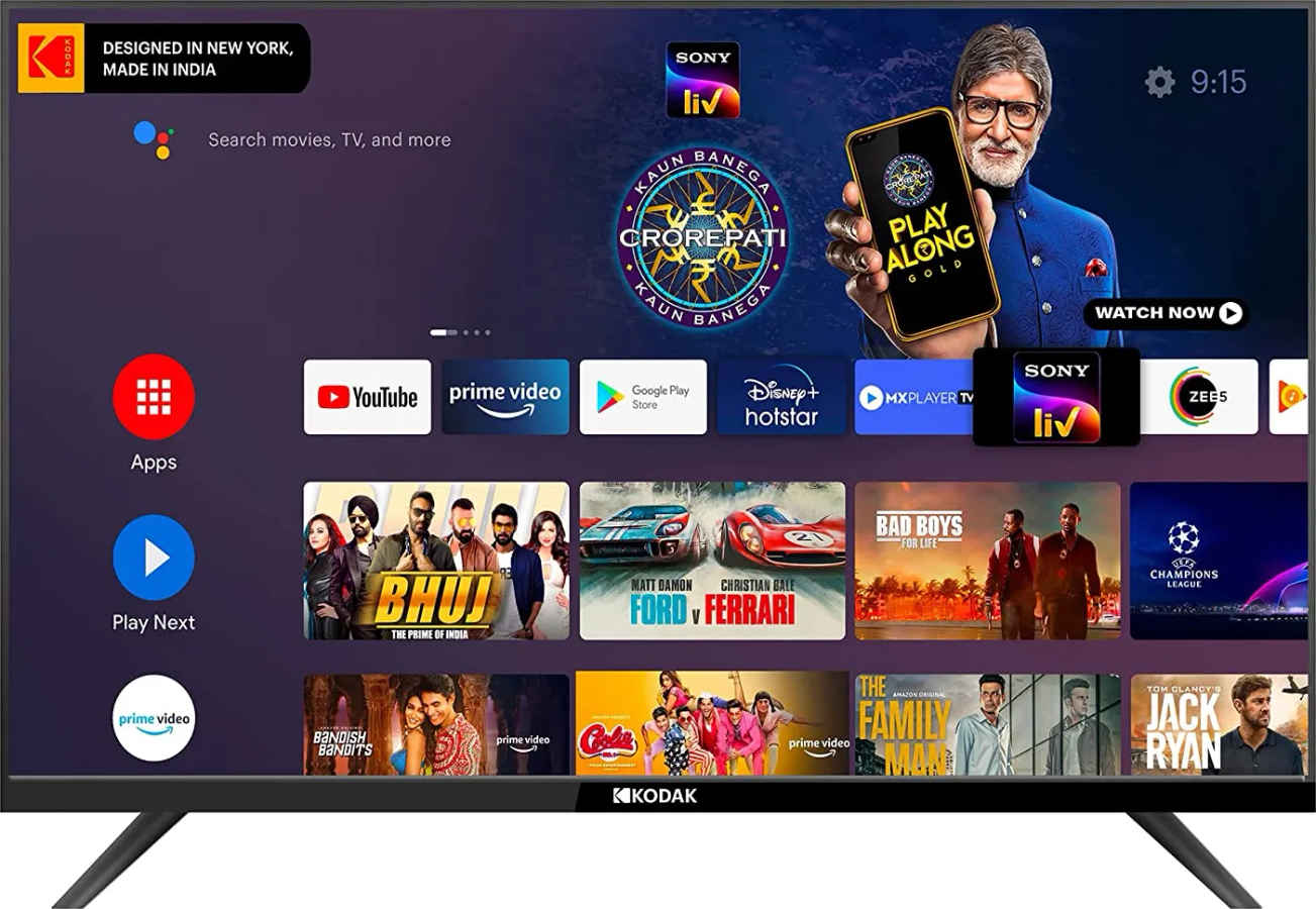 Kodak 32HDX7XPROBL 32-inch HD Ready Smart LED TV 2021