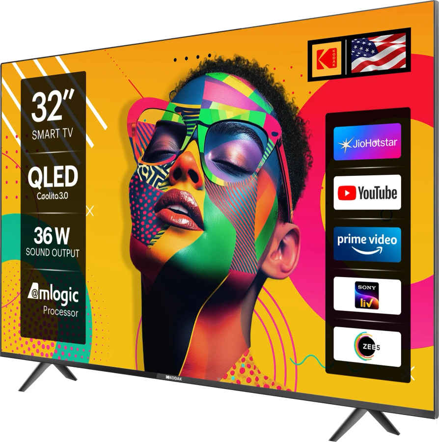 Kodak SE 32 inch HD Ready Smart QLED TV (32QSE5080)