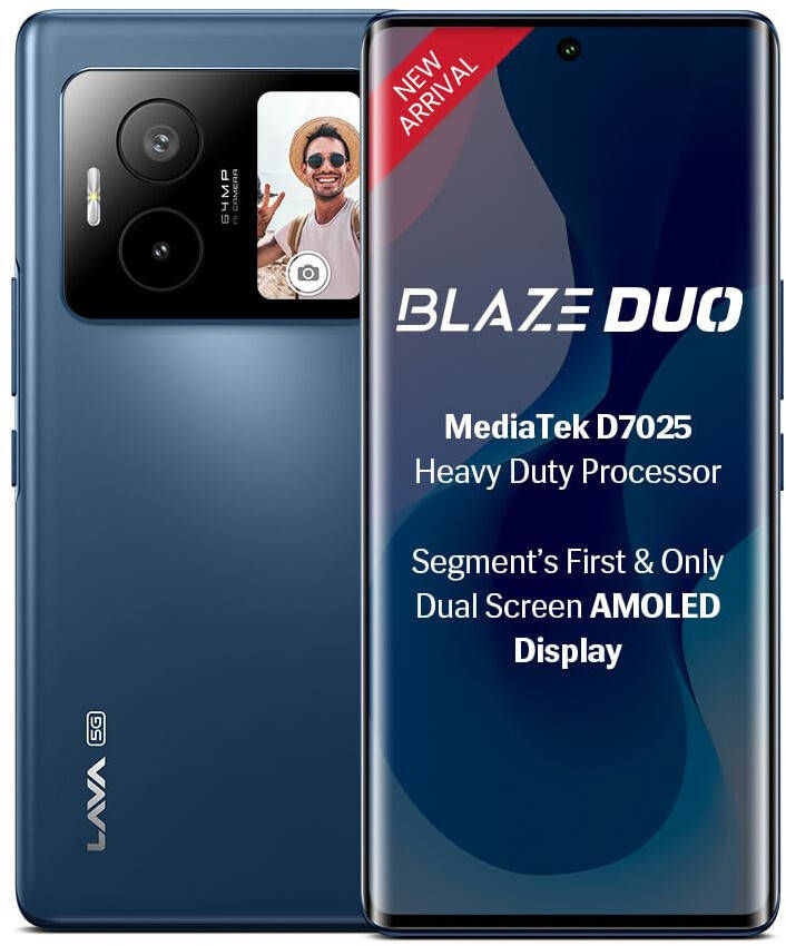 Lava Blaze Duo-8 GB 128 GB
