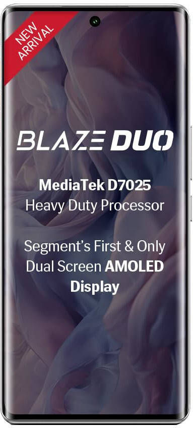 Lava Blaze Duo-8 GB 128 GB