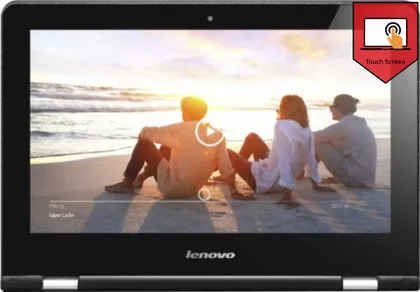 Lenovo 300 Yoga Series 80M0007KIN Laptop (PQC/ 4GB/ 500GB/ Win10/ Touch)