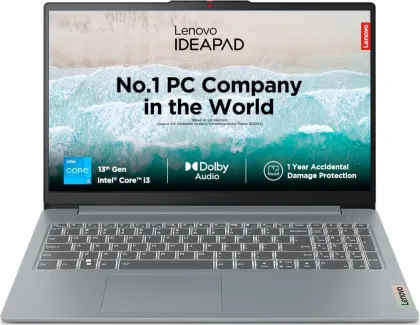Lenovo IdeaPad Slim 3 15IRU8 82X700F0IN Laptop (13th Gen Core i3/ 8GB/ 512GB SSD/ Win11 Home)