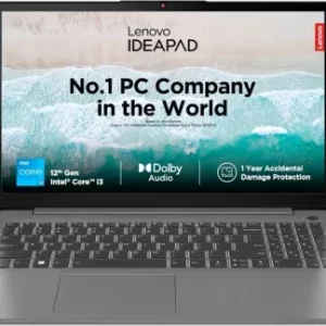 Lenovo IdeaPad Slim 3 82RK00WYIN Laptop (12th Gen Core i3/ 8GB/ 512GB SSD/ Win11)