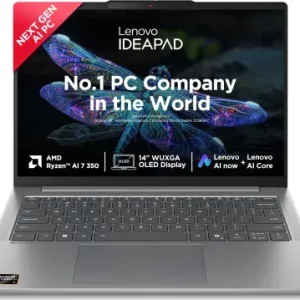 Lenovo IdeaPad Slim 5 14AKP10 2025 83HX001NIN Laptop (AMD Ryzen AI 7 350/ 24GB RAM/ 1TB SSD/ Win 11)