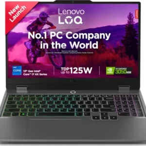 Lenovo LOQ ‎15IRX9 83DV00XEIN Gaming Laptop (13th Gen Core i7/ 16GB/ 512GB SSD/ Win11/ 6GB RTX3050)