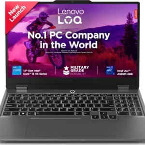 Lenovo LOQ 2024 83FQ0040IN Gaming Laptop (Intel Core i5/ 12GB/ 512GB SSD/ Win11/ 4GB Intel Graph)