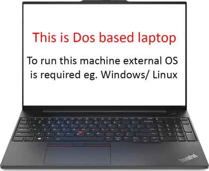 Lenovo Thinkpad E16 21JN004GIG Laptop (13th Gen Core i5/ 8GB/ 512GB SSD/ DOS)