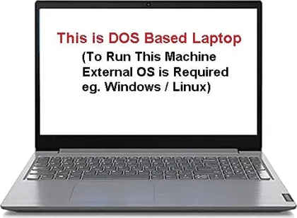 Lenovo V15 82C700J6IH Laptop (AMD Ryzen 3 3250U/ 4GB/ 1TB/ DOS)