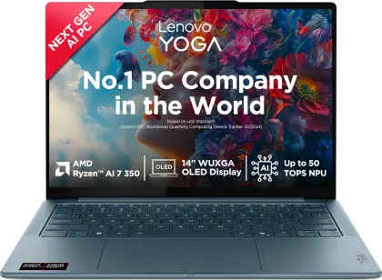 Lenovo Yoga Slim 7 14AKP10 83JY000UIN Laptop (Ryzen AI 7 350/ 32GB/ 1TB SSD/ Win11 Home)