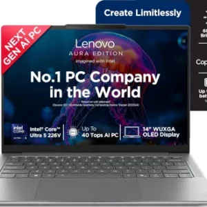 Lenovo Yoga Slim 7 Aura Edition 83JX005FIN Laptop (Intel Core Ultra 5 226V/ 16GB/ 1TB/ Win11)