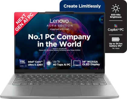 Lenovo Yoga Slim 7 Aura Edition 83JX005FIN Laptop (Intel Core Ultra 5 226V/ 16GB/ 1TB/ Win11)