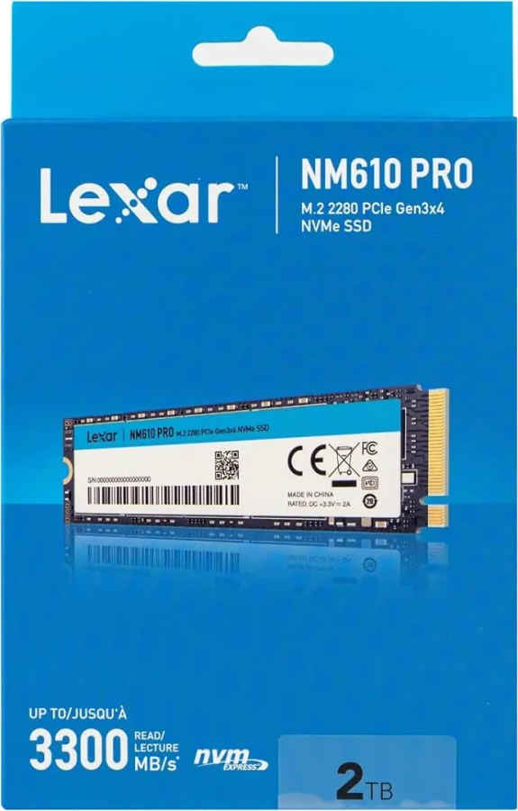 Lexar NM610 Pro 1TB Internal Solid State Drive