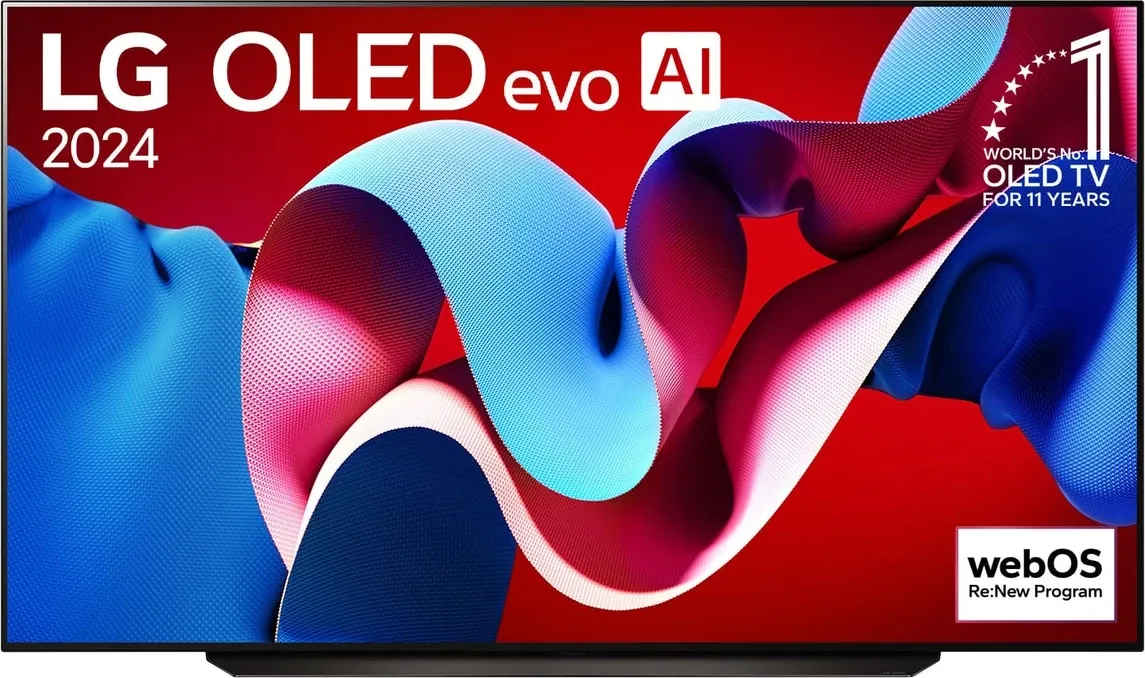 LG Evo C4 83 inch Ultra HD 4K Smart OLED TV (OLED83C46LA)