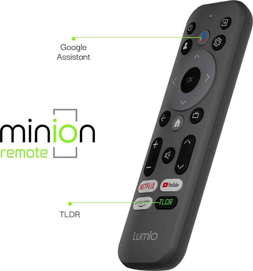 Lumio Vision 7 55 inch Ultra HD 4K Smart QLED TV (FTW3-ADSG)