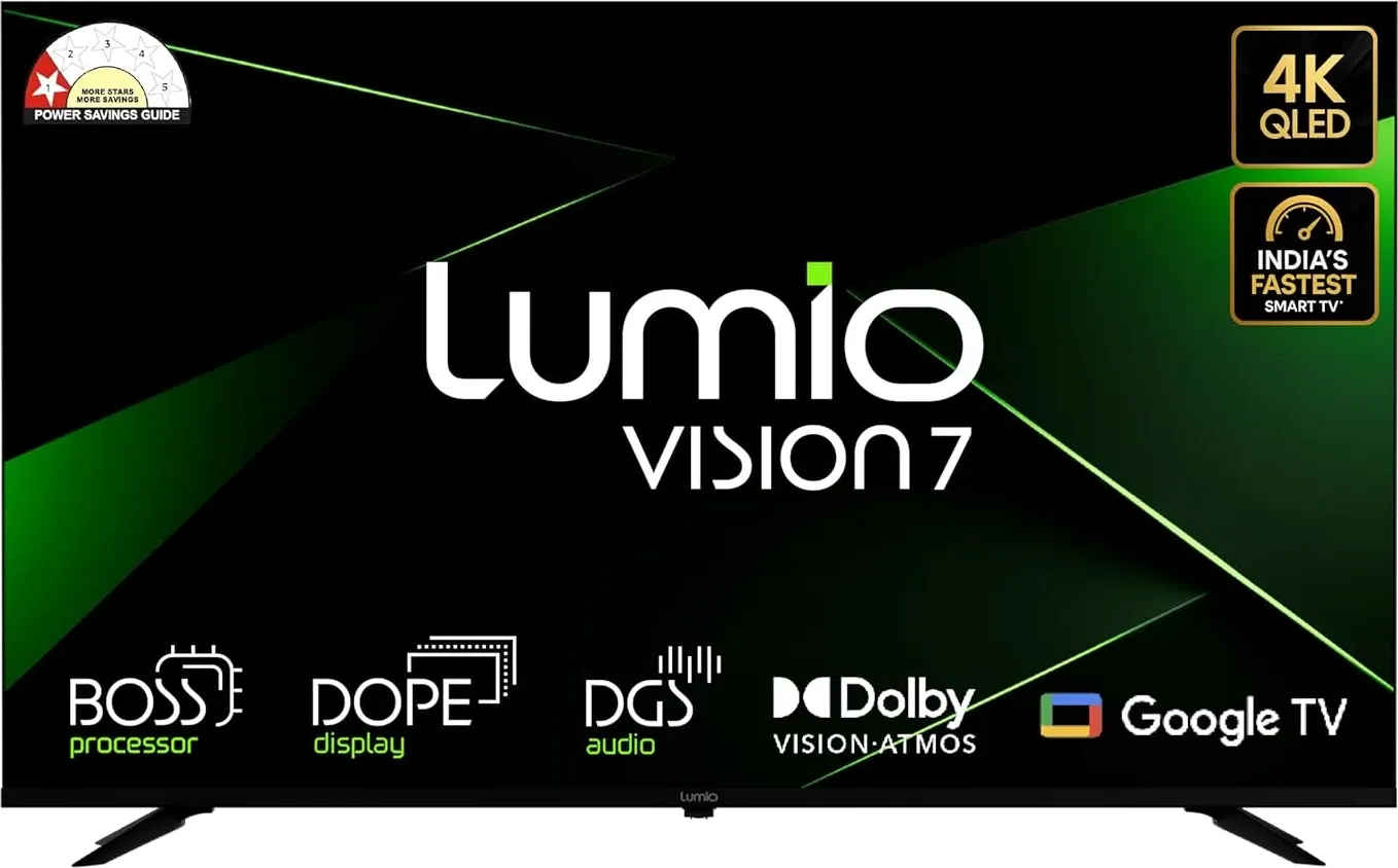 Lumio Vision 7 65 inch Ultra HD 4K Smart QLED TV