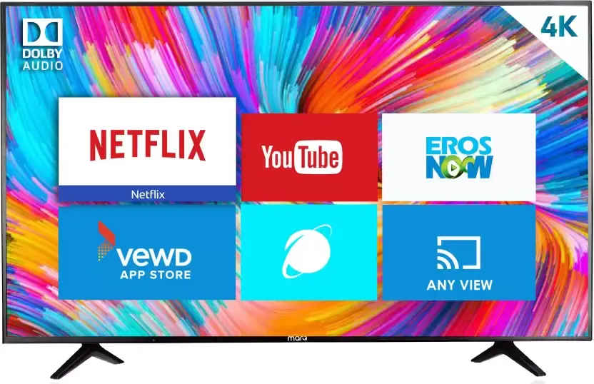 MarQ 65HSUHD 65-inch Ultra HD 4K Smart LED TV