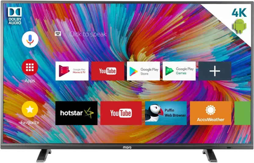 MarQ 65SAUHD (65-inch) Ultra HD 4K Smart LED TV