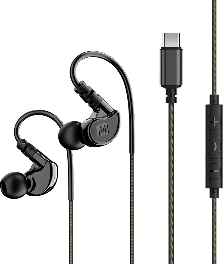 MEE Audio M6 Sport Type-C Wired Earphones