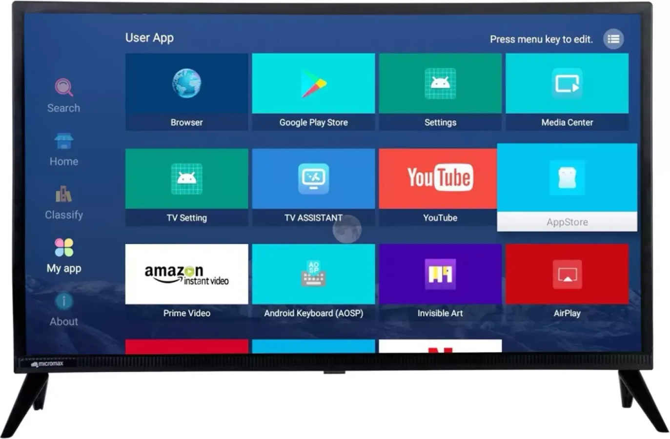 Micromax 40V1107HD 40-inch HD Ready Smart LED TV