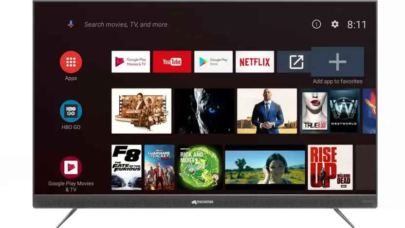 Micromax 49-inch Ultra HD 4K Smart LED TV