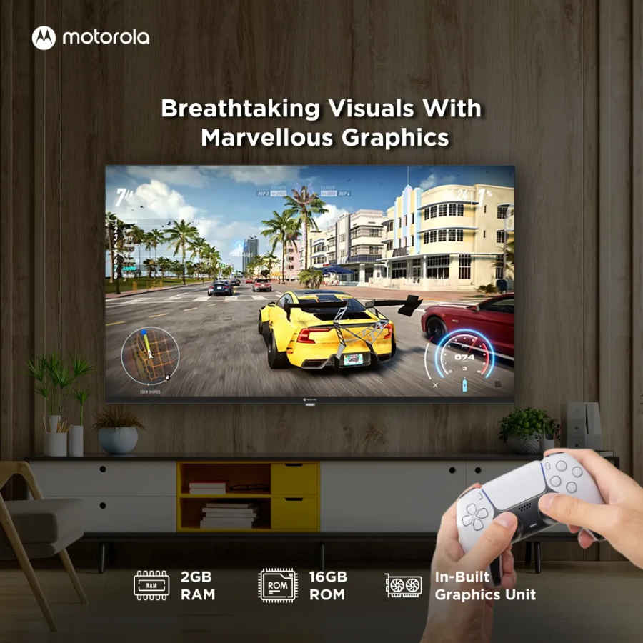 Motorola Envision X 50 inch Ultra HD 4K Smart QLED TV (50UHDGQMWSTQ)