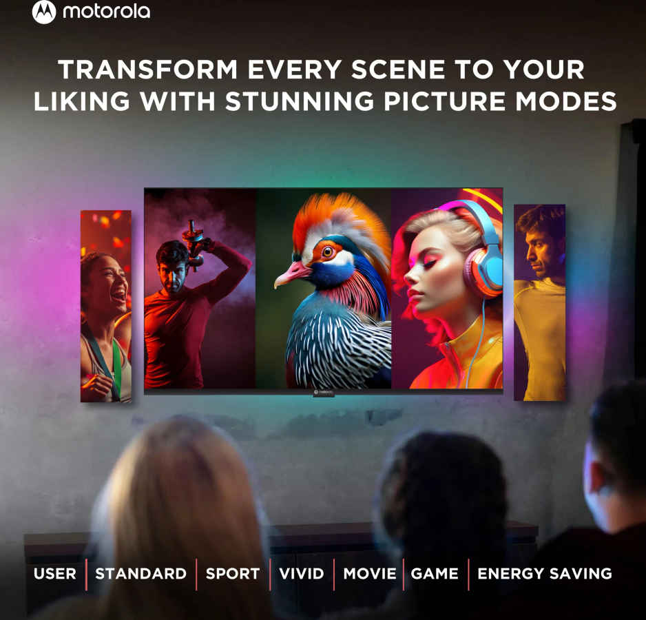 Motorola EnvisionX 32 inch HD Ready Smart QLED TV (32HDGQMVS2Q)