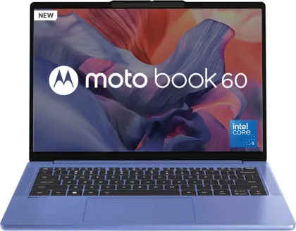 Motorola Motobook 60 Laptop (Intel Core 5 210H/ 16GB/ 512GB SSD/ Win11 Home)
