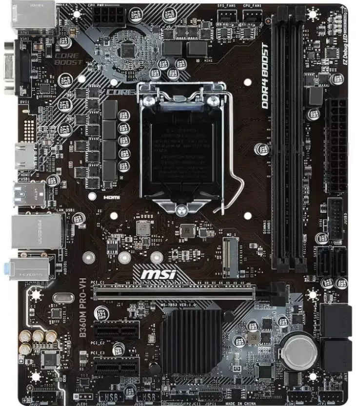 MSI B360M PRO-VH Motherboard