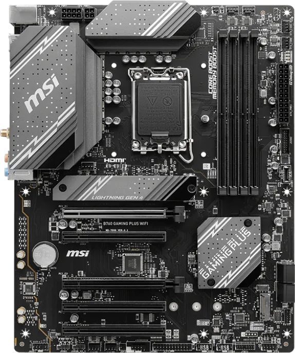 MSI B760 GAMING PLUS WiFi DDR5 Motherboard