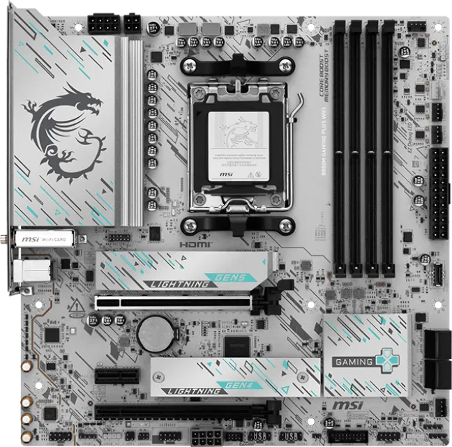 MSI B850M Gaming Plus WiFi Motherboard