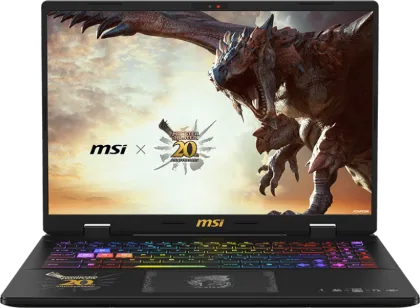 MSI Crosshair 16 HX Monster Hunter Edition D14VFKG-408IN Gaming Laptop (14th Gen Core i7/ 16GB/ 1TB SSD/ Win11/ 8GB RTX4060)