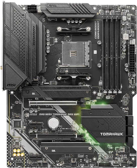 MSI MAG B550 TOMAHAWK MAX WIFI DDR4 Motherboard