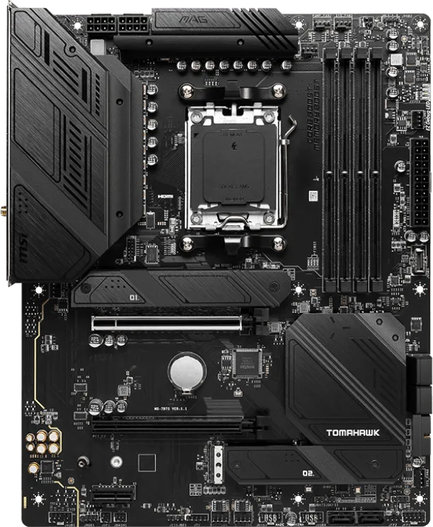 MSI MAG B650 TOMAHAWK Wi-Fi Motherboard