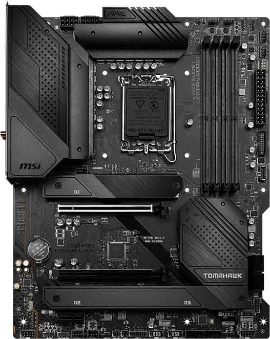 MSI MAG B660 TOMAHAWK WIFI DDR5 Motherboard