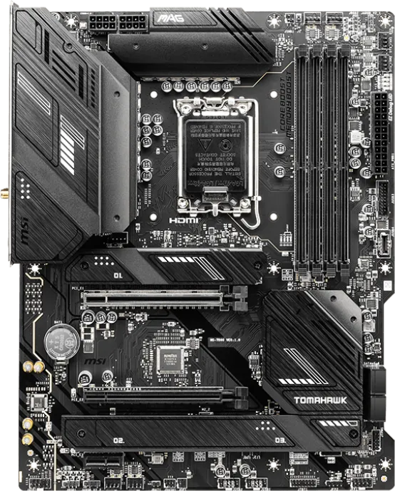 MSI MAG B760 TOMAHAWK WIFI DDR4 Motherboard