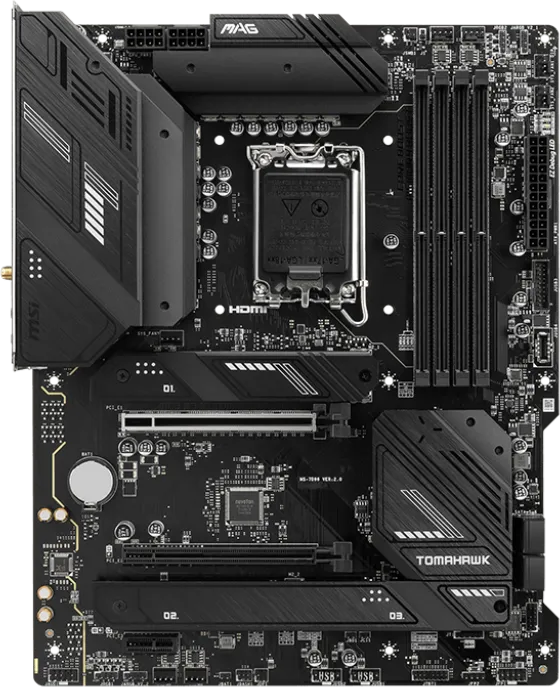 MSI MAG B760 TOMAHAWK WIFI DDR5 Motherboard