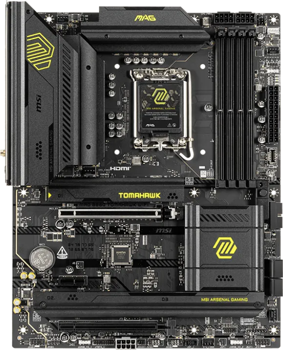 MSI MAG B860 Tomahawk WiFi Motherboard