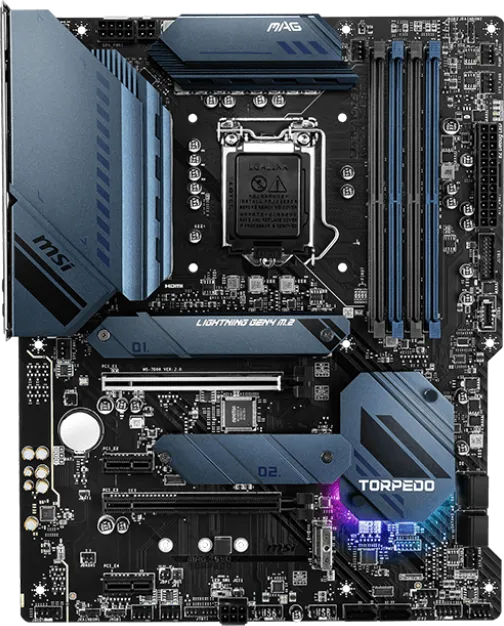 MSI MAG Z590 TORPEDO Motherboard