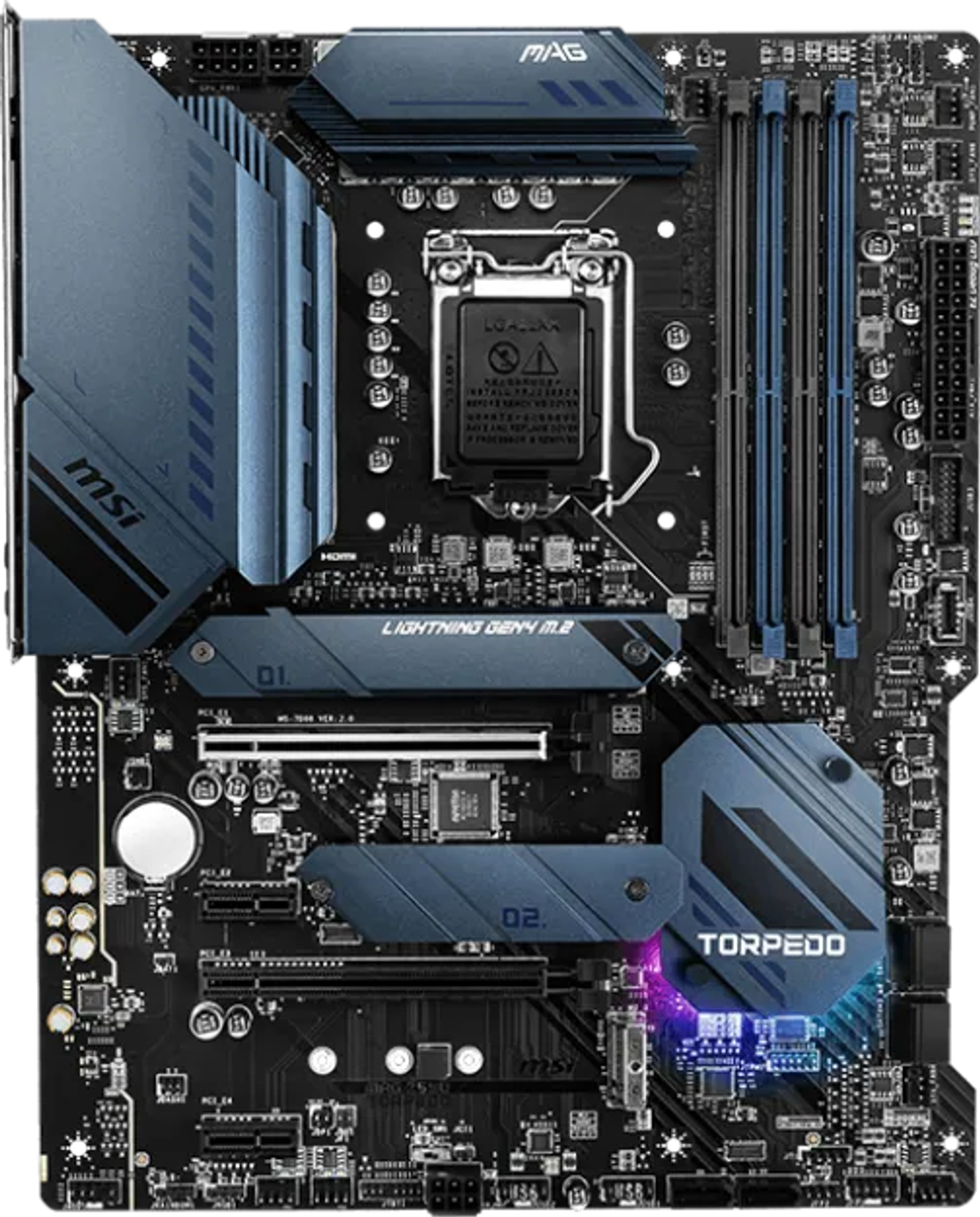 Motherboard Msi Torpedo B560 MSI MAG Z590 TORPEDO Motherboard