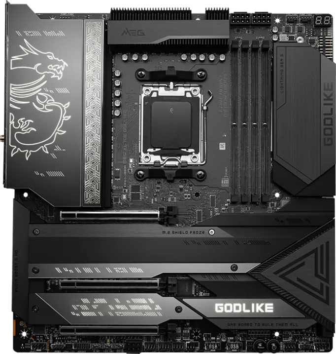 MSI MEG X670E GODLIKE Wi-Fi Motherboard