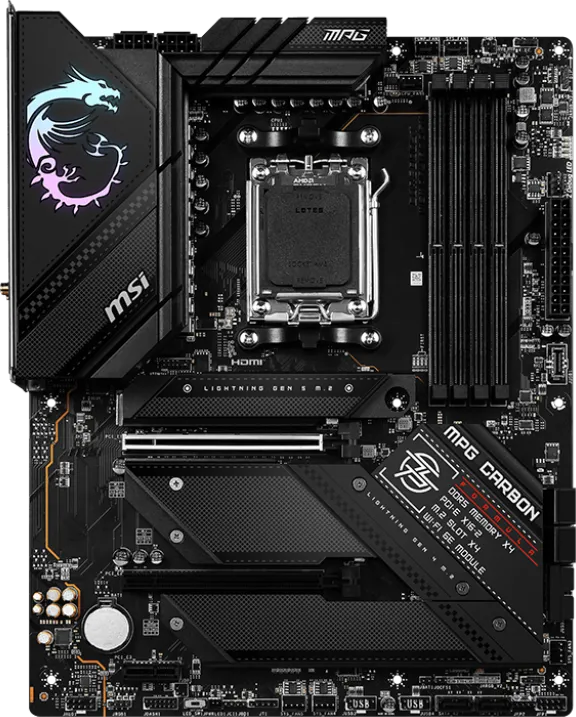 MSI MPG B650 Carbon WiFi DDR5 Motherboard