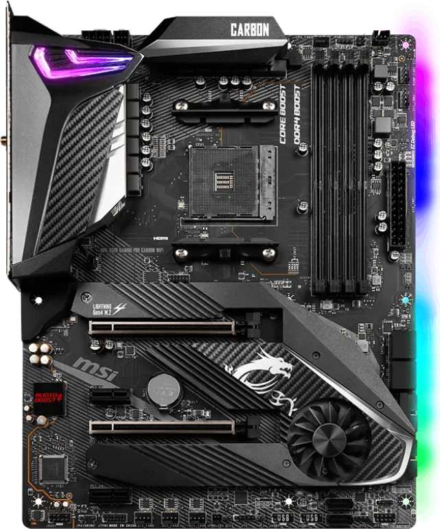 MSI MPG X570 Gaming PRO Carbon Wi-Fi Motherboard