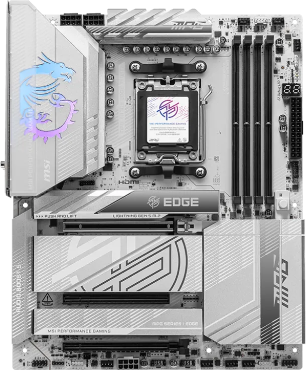 MSI MPG X870E Edge Ti WiFi Motherboard