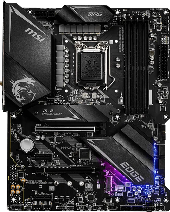 MSI MPG Z490 GAMING EDGE WIFI Motherboard