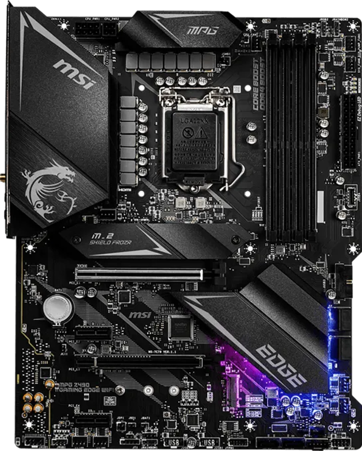 Gaming Plus Ebay Msi Mpg Z490 Gaming Edge Wifi Motherboard