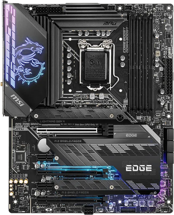 MSI MPG Z590 GAMING EDGE Wi-Fi Motherboard